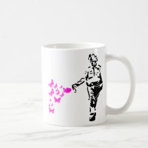 Zufällig Pfeffer-SprühPolizist Tasse