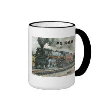 Zug-Becher für Vati #1 Tee Tassen