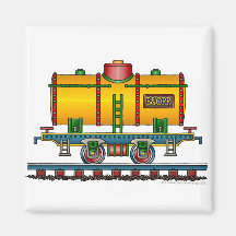 Zug-Behälter-Auto-Eisenbahn-Magneten