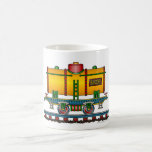 Zug-Behälter-Auto-Eisenbahn Teetasse