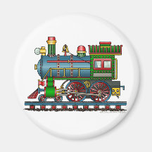 Zug-Dampf-Motor Choo Choo Magneten