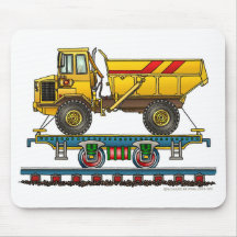 Zug-flaches Auto-Kipper-Mausunterlage Mousepads