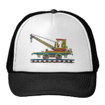 Zug-Kran-Auto-Wartungs-Auto-Hüte Retrokult Cap