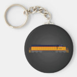 Zug-Motor: Klassisches Farbschema: Keychain Schlüsselbänder