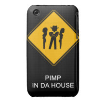 Zuhälter im Haus iPhone 3 Cover