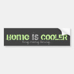 Zuhause IST cooleres Aufklebergrün Autosticker