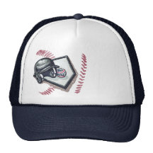 Zuhause-Platten-Baseball-Grafiken durch Mudge Stud Retrokultmützen