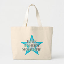 Zukünftige Broadwayshowstopper-(blaue) Taschen-Tas
