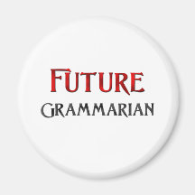 Zukünftiger Grammatiker Kühlschrankmagnete