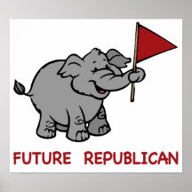 Zukünftiger Republikaner Plakatdrucke