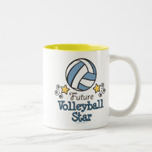 Zukünftiger Volleyball-Stern-Becher Tasse