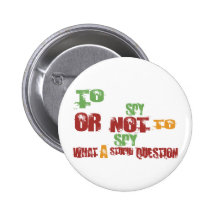 Zum Spion Anstecknadelbuttons
