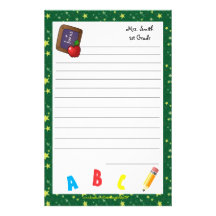 Zurück zu Schultafel-Briefpapier-DK-Grün Individuelles Druckpapier
