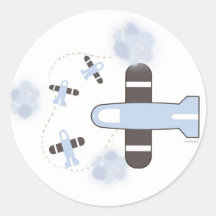 Zusammenpassende Flugzeug-Aufkleber