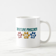 ZWERGPINSCHER Mamma-Tatzen-Druck 1 Tassen