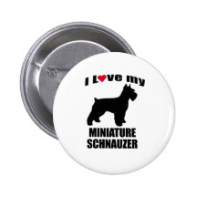 Zwergschnauzer Anstecknadelbutton