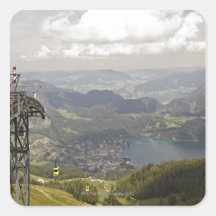 zwoelferhorn, wolfgangsee, Salzburg, salzburger Stickers