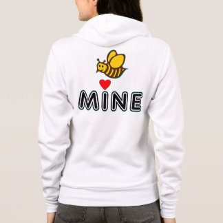 ° ・ Ƹ̵̡Ӝ̵̨̄♥ Bee Mine Raglan Zip Hoodie ♥ Ƹ̵̡°