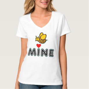 ° ・ Ƹ̵̡Ӝ̵̨̄♥ Mine Fabulous V-Neck T ♥Ƹ̵̡° T-Shirt