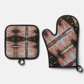 Ελλάδα PolinsaPhPhPhPhPh Mitt Ofenhandschuh & Topflappen-Set