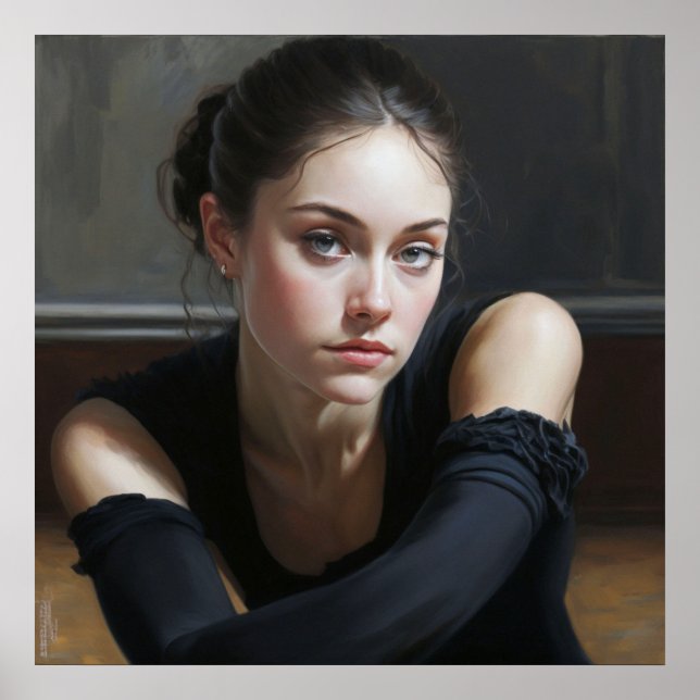 Б л е р н (Ballerina) Poster (Vorne)