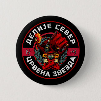 Делије Север 1989 Црвена Звезда  Button