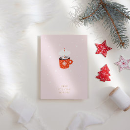 С С Weihnachten С ocoa Tasse ・ Minimalistisch