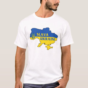 С л а в У к а JENENNACHFOLGE р Slava Ukrai T-Shirt