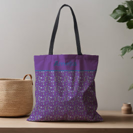 С Blueberry-Wasserfarbmuster-Name lila