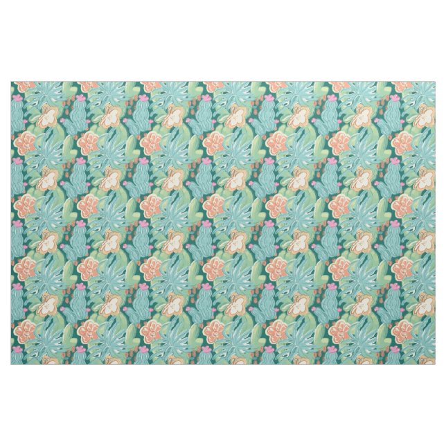 С und Pflanze. Stoff (Fat Quarter (45,7 x 55,9 cm))