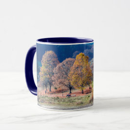 Т die Herbstfarben Tasse