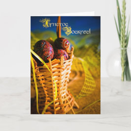 ХристосВоскрес! (Fröhliche Ostern!) Feiertagskarte