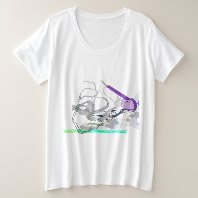 Э т о д а и з,  йн. große größe T-Shirt (Design vorne)