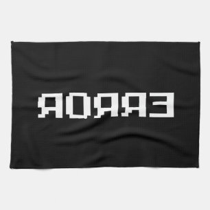 Я Я Я Ǝ   FEHLER GESCHIRRTUCH