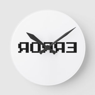 ЯOЯЯƎ   ERROR RUNDE WANDUHR