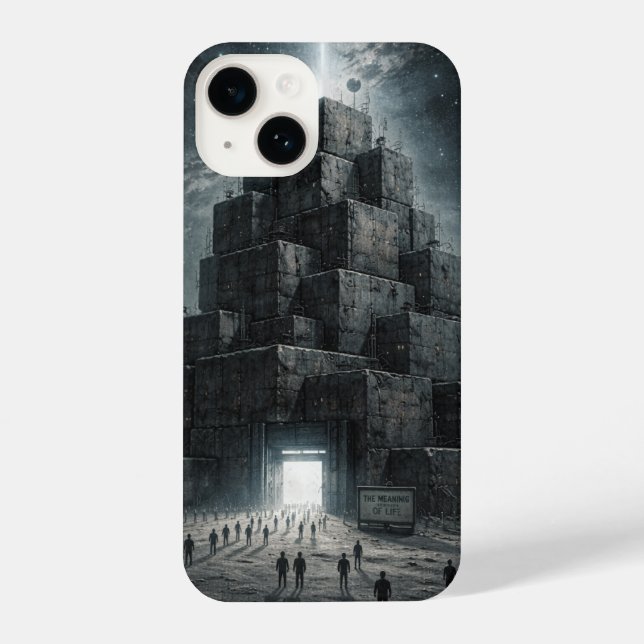 сube tower iPhone hülle (Rückseite)