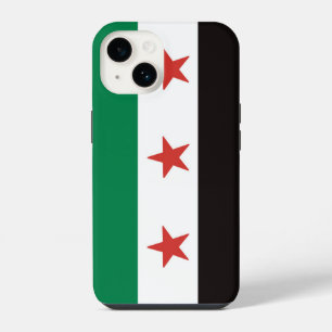 ع ل م س و ي ر Syrien-Flagge iPhone 14 Hülle