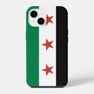 ع ل م س و ي ر Syrien-Flagge iPhone 14 Hülle