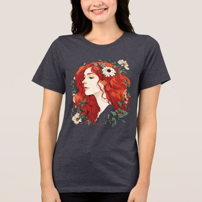 सा मा न् ट् य डी रें Tri-Blend SHIRT (Vorderseite)