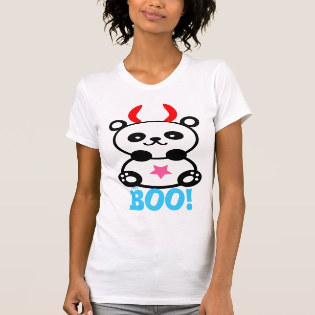 ஐ ♥ Devilish Niedlich BabyPanda Women's Jersey T - T-Shirt (Vorderseite)