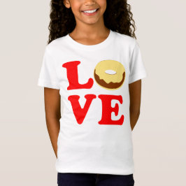 ღ ♥ ت Liebe Donut Bella Girls' Fabulous Baby Doll  T-Shirt