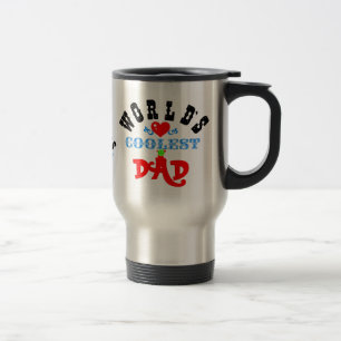 ღ╬♥ der coolste Vater-" Reise " Welt/Pendler Reisebecher