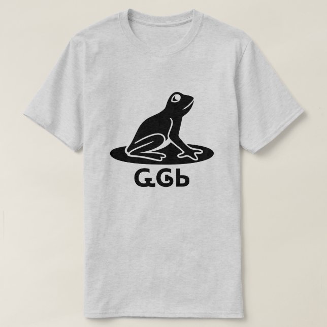 Ꮹ Ꮆ - Frosch in Cherokee T-Shirt (Design vorne)