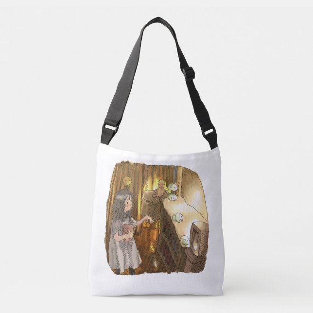 えややなじ TRAGETASCHEN MIT LANGEN TRÄGERN (Vorderseite)