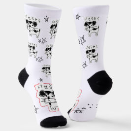 かわいい手書き犬「けせらせら犬」 SOCKEN