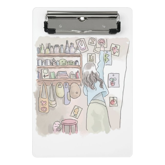 さにしなじ MINI KLEMMBRETT (Vorderseite)