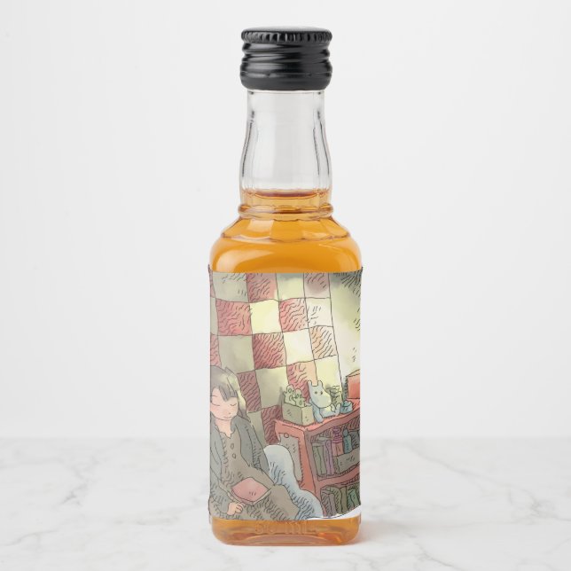 さやしにじ ALKOHOLFLASCHENETIKETT (Vorderseite)