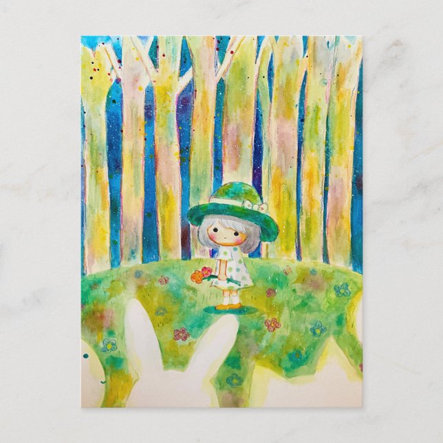 さよならいつか FEIERTAGSPOSTKARTE (Vorderseite)