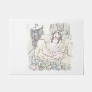 さ い く じ ド アに FUßMATTE