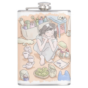 さ さ む じ 橙 の し 色, wenn die 部, die Nach屋 je nachの Flachmann